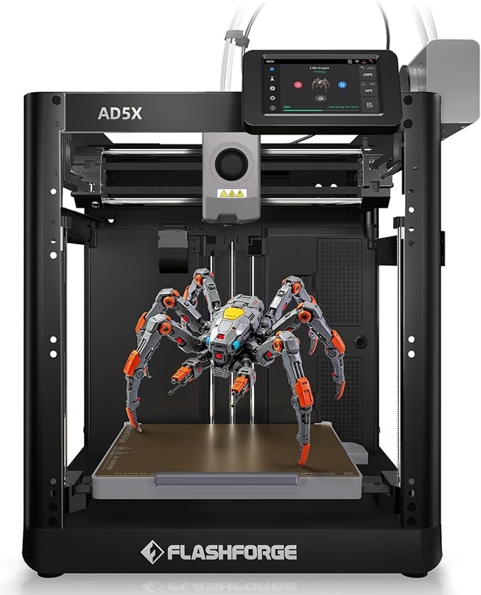 FlashForge Artemis 3D Printer (Orange) Изображение 3