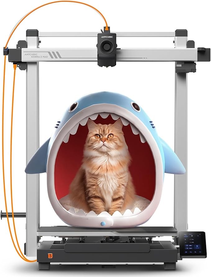 Anycubic 3D Printer Kobra 3 MAX Only Изображение 1
