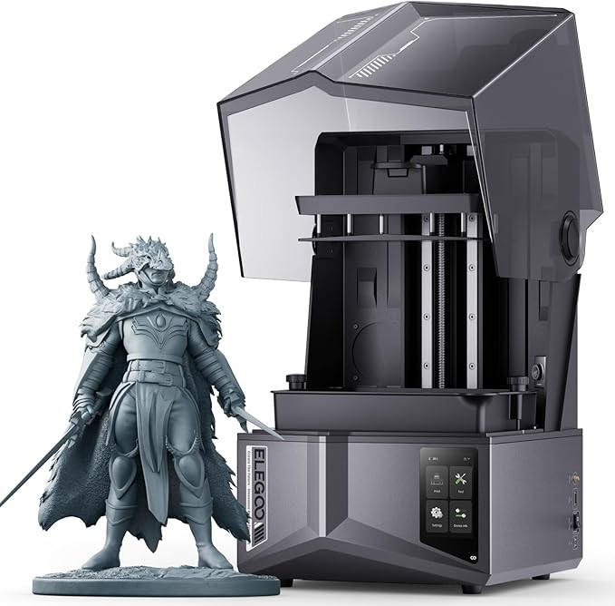 ELEGOO Saturn 4 Ultra 12K Resin 3D Printer | Smart Automatic Leveling Изображение 1