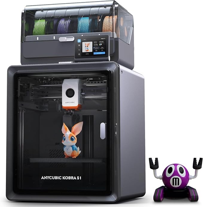 Anycubic Kobra S1 Combo Multicolor 3D Printer with ACE PRO Изображение 1